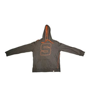 Mid 2000s Nike Boy Youth Syracuse New York Orange and Grey, XXL Hoodie - Picture 1 of 10