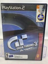 Gran Turismo 3 A-spec-Sony PlayStation 2-PS2-CIB W/manual Tested Working PS58