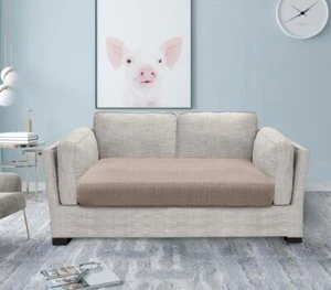 Cord Sofabezug Set 2x Überzug Schoner Couch Sitzkissenbezug Sofaschoner - Bild 1 von 5