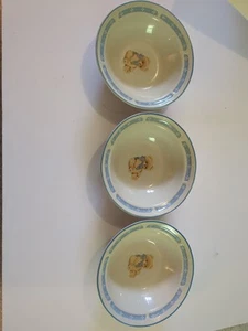 Tienshan Country Bear zuppiere cereali 6,25" set di 3 gres - Foto 1 di 4