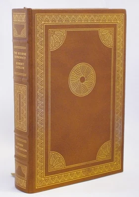 * Signed Ltd Edition ** Robert Ludlum The Bourne Supremacy Franklin Library 1986 - Image 1 of 4