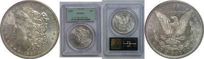 1887 Morgan Dollar   PCGS MS-66 PL - Image 1 of 3