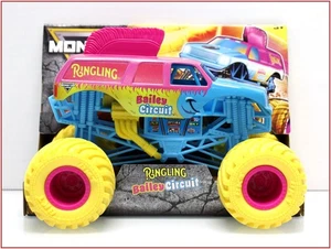 Monster Jam Official RINGLING BAILEY CIRCUIT Monster Tuck 1:24 Scale 🌟VHTF🌟 - Picture 1 of 9