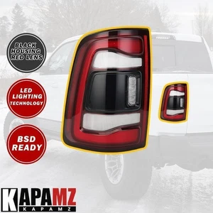 Para Ram 2500 3500 2019-2024 bisel negro con luz trasera LED tipo punto ciego izquierda - Imagen 1 de 8
