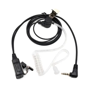 Earpiece Headset for 1s Headphone Coil Tube Headset 3.5mm PTT Earpiece - Afbeelding 1 van 8