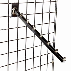 GridMesh 7 Ball Sloping Arm Chrome for Grid Retail Fashion Shop Fittings Pack 5 - Picture 1 of 1