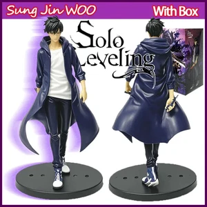 In Stock Modellino Solo Leveling (versione anime) - Modellino Sung Jinwoo 21 cm - Foto 1 di 28