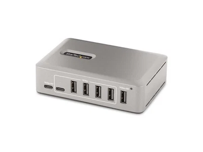StarTech 10-Port USB-C Hub - 8x USB-A/2x USB-C - Self-Powered w/65W Power Supply - Image 1 of 4