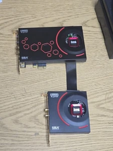 Creative Labs Sound Blaster SBX PCI EXPRESS ZXR Sound Card SB1510 & SB1510A - Picture 1 of 3