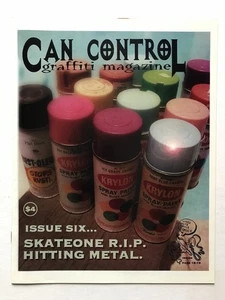 CAN CONTROL Graffiti Magazin 1993 Band 2 Ausgabe 6 Vintage Graff Zine Anfang 90er - Bild 1 von 3