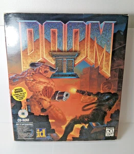 DOOM II Big Box (PC, CD-ROM, 1994) ID Software Game Complete In Box MINTY! - Picture 1 of 13