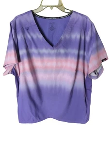 Womens Koi Multicolor Pullover 100% Polyester Nursing Scrubs - Picture 1 of 3