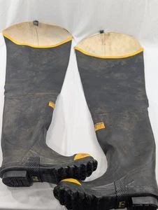 Servus Reflekshin Protekshin Overknee Stahlkappe Feuerwehrstiefel Größe 10 - Bild 1 von 9