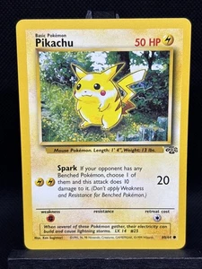 Pikachu 60/64 Jungle Set 1999 Vintage Pokemon Card LP - Picture 1 of 11