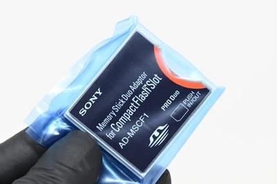 Sony AD-MSCF1 Memory Stick Duo Adapter for Compact Flash Slot (#A001) - Image 1 of 2