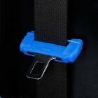 1Pc Blue Silicone Car Seat Belt Clip Buckle Cover Anti Scratch Protector Cover