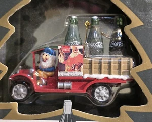 Coca Cola Bottling Works Collection Christmas Ornament 1994 Truck - Picture 1 of 8
