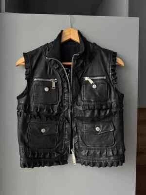 Chaleco de bolsillo de cuero FW11 Dsquared Dsquared2 Foto 1 de 4