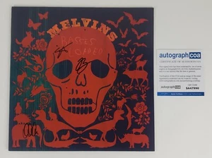 LP de vinilo cargado (ACOA) autografiado de Melvins - Imagen 1 de 3