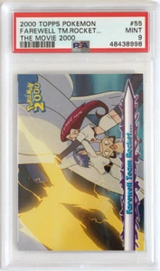 2000 Topps Pokemon The Movie 2000 #55 Farewell Team Rocket... PSA 9 Card MINT! - Picture 1 of 2