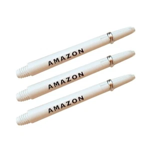 5 Sets of Amazon Nylon Shafts with Grip Rings, White in Medium - Picture 1 of 1