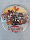 Vintage Disneyland Large Button MICKEY'S TOONTOWN Jolly Trolly SIZE 4 INCHES 