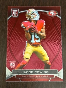 2024 Panini Totally Certified Red Jacob Cowing RC - 49ers - Bild 1 von 2
