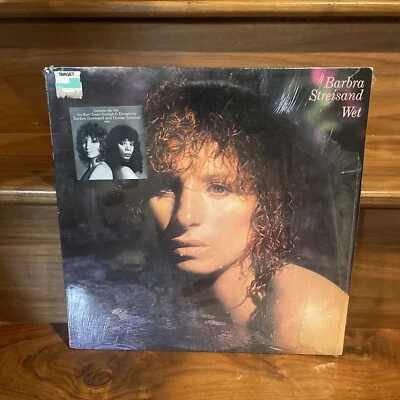 Barbara Streisand-Wet-Vinyl LP-Columbia-FC 36258 In Shrink W/ Hype Sticker Foto 1 de 4
