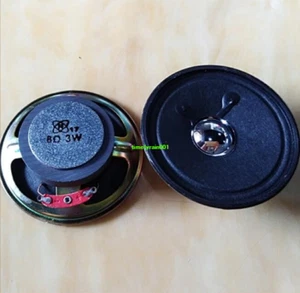 2pcs 3"inch 76MM Round Full range Speaker Loudspeaker paper cone 8 ohms 3 watts - Picture 1 of 5