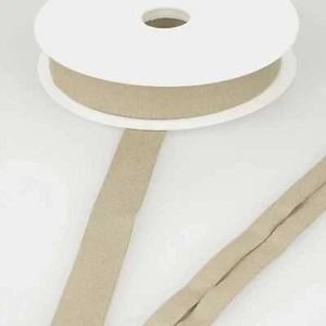 Mittelbeige (043) - Schrägbindung - Stretch Jersey 20 mm - Stephanoise - Bild 1 von 1