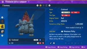 🌟6 IVs Shiny Battle Ready Coalossal |Pokemon Scarlet & Violet🌟100% Competitive - Picture 1 of 5