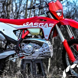 Skid Plate with Pipe Guard fits GasGas 250 300 2020-2023 + Linkage Guard - Picture 1 of 6