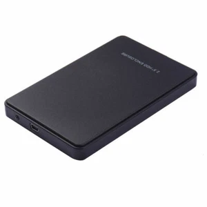 2.5" Inch Silver USB 2.0 SATA Hard Drive Disk HDD External Enclosure Case Laptop - Picture 1 of 5