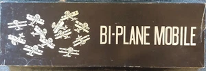 Vintage Otagiri Bi-Plane Mobile 16/45 Made in Japan - 12 Planes - RARE!! - Picture 1 of 4
