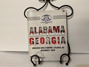 2018 SEC FOOTBALL CHAMPIONSHIP OFFICIAL GAMEDAY PROGRAM Georgia Alabama 12/1/18 - Bild 1 von 3
