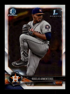 2018 Bowman Chrome Prospects #BCP184 Rogelio Armenteros Houston Astros - Image 1 of 2