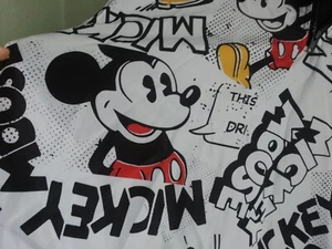 The Disney Store Jacket size L Women's Crop Windbreaker Mickey Mouse Japan Zip - Picture 1 of 10