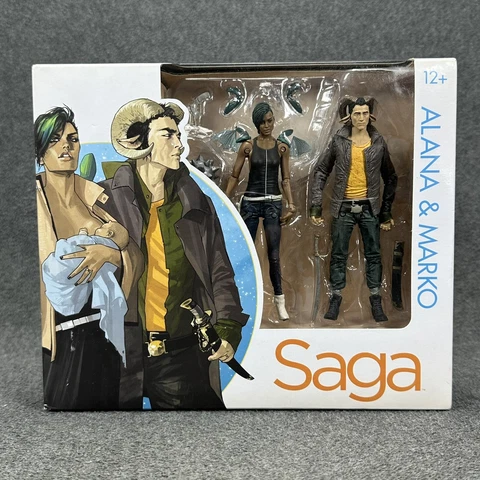 McFarlane Toys Saga Alana & Marko 5" Action Figures 2-Pack Image Comics - Sealed Cover