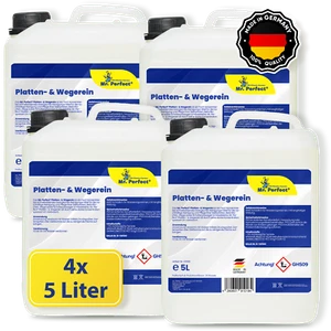 Mr. Perfect Platten & Wegereiniger 4 x 5L - Pflaster Steinreiniger für Terasse - Bild 1 von 7