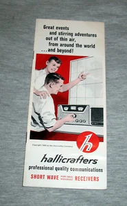 Vintage 1964 Hallicrafters Short Wave Receivers Radio Manual Brochure Catalog - Picture 1 of 5