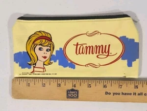 Rare Vintage Barbie Tammy Doll Zipper Pencil Case Pouch Purse Ideal Toy - Picture 1 of 16