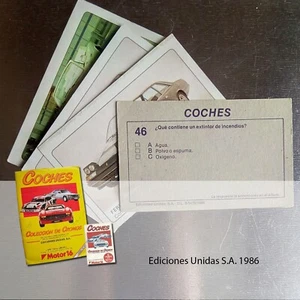 Cromo Coches (Ediciones Unidas 1986) - Imagen 1 de 4