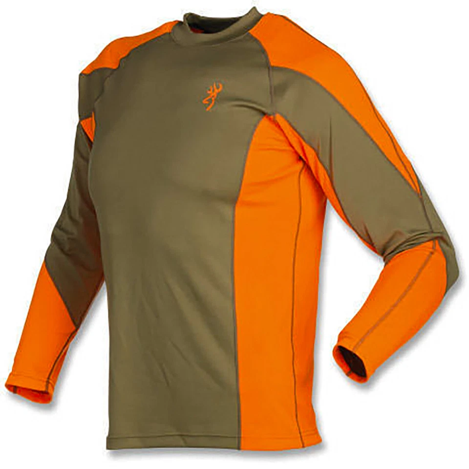 Browning NTS Upland Shirt-Tan/Blaze - Image 1 of 1