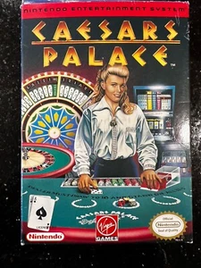 Caesars Palace Nintendo NES Game Complete In Box & Manual, Cover 1992 Casino - Picture 1 of 4