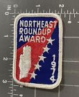 Vintage Northeast Roundup Award 1974 Patch Badge BSA Boy Scouts De America Ne US