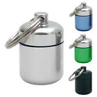 Metall-Taschen-Pillendose, Pillen-Organizer, tragbare Ring- und Ohrringe-Aufbewa