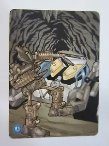 ONUA VS MANAS BIONICLE QUEST FOR THE MASKS CARD 105 FULL ART MAI GIOCATA NM - Foto 1 di 2
