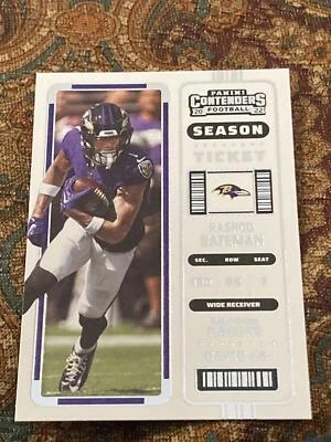2022 Panini Contenders #6 Rashod Bateman - Image 1 of 2