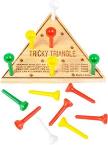 U.S. Toy Tricky Triangle Game - Travel Games, Assorted, MU845 - Picture 1 of 12
