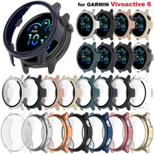 TPU / PC Protector Case do Garmin Vivoactive 6 Smartwatch Ekran Pokrowiec ochronny - Zdjęcie 1 z 161